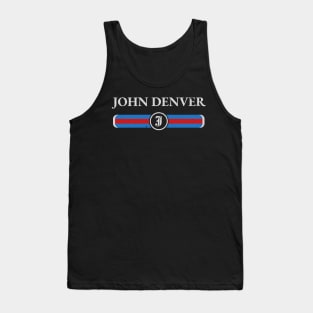 Graphic John Name Vintage Birthday Retro Gift Tank Top